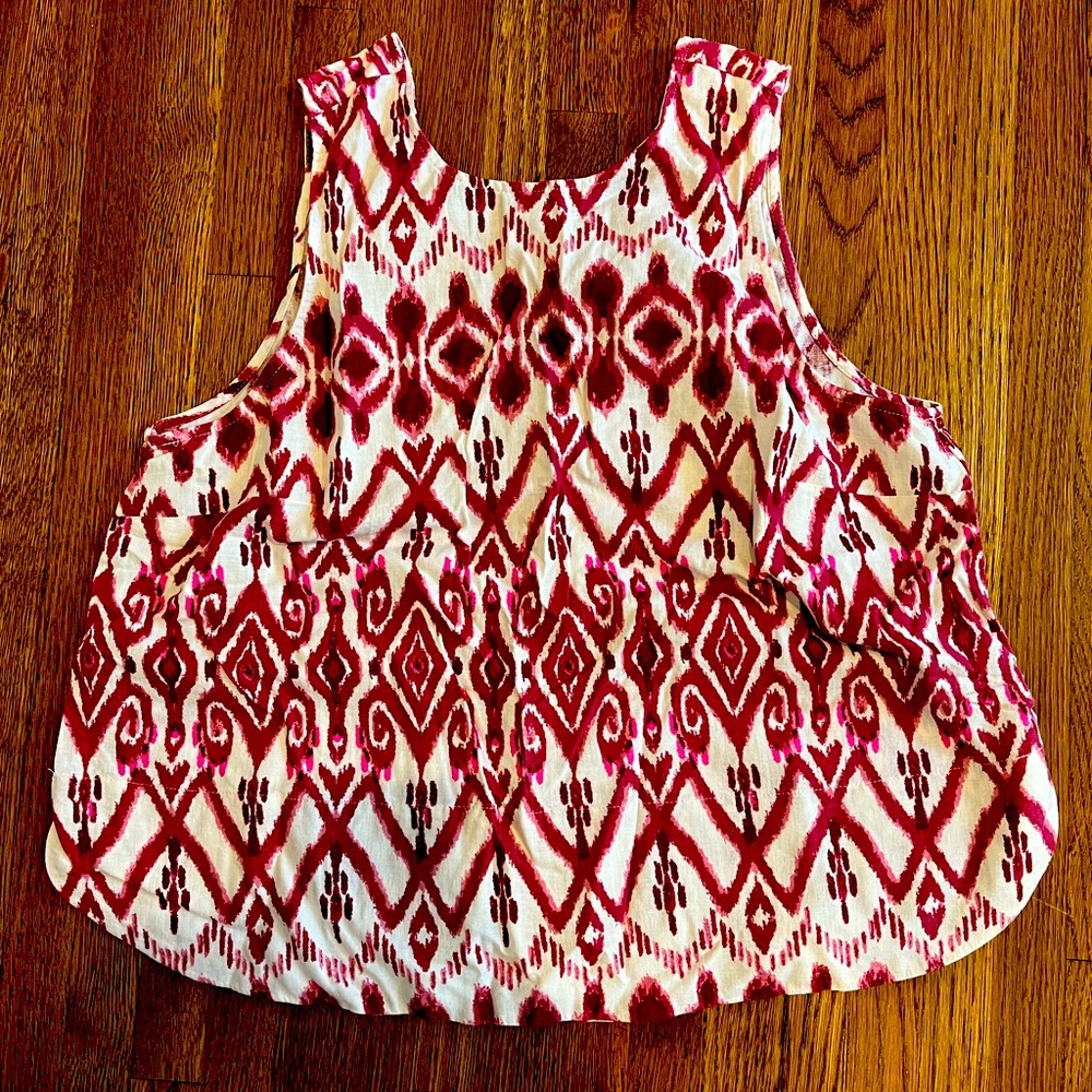 Loft linen tank top